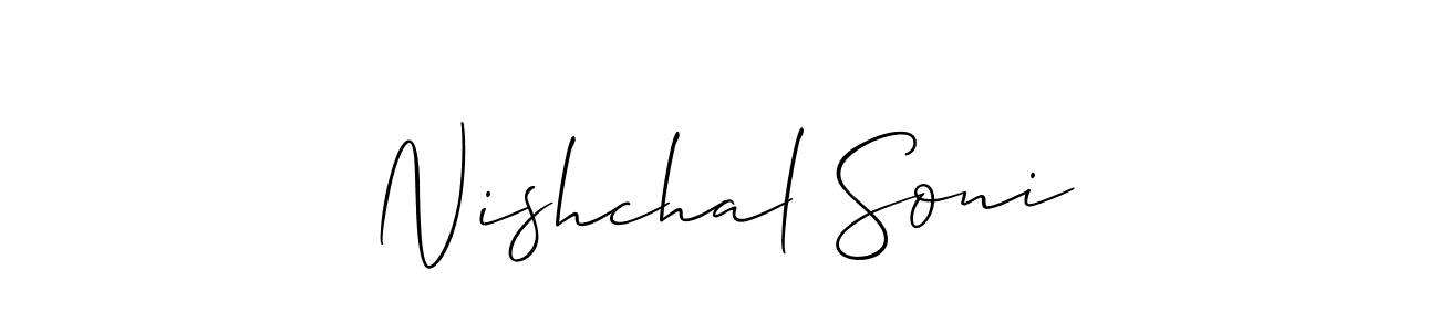 See photos of Nishchal Soni official signature by Spectra . Check more albums & portfolios. Read reviews & check more about Allison_Script font. Nishchal Soni signature style 2 images and pictures png