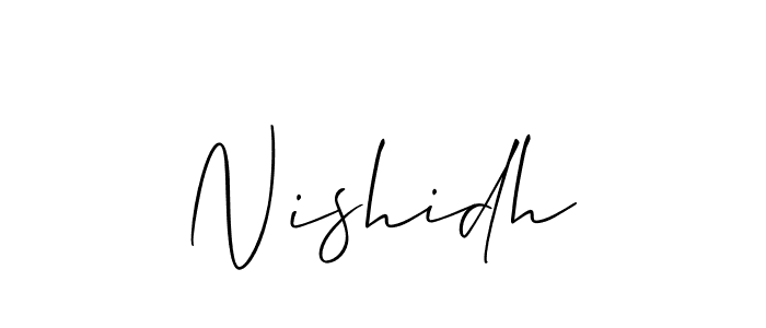 This is the best signature style for the Nishidh name. Also you like these signature font (Allison_Script). Mix name signature. Nishidh signature style 2 images and pictures png