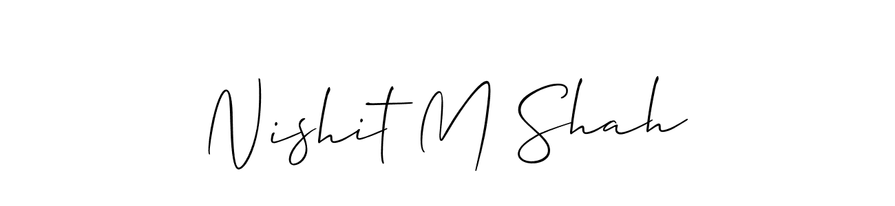 Check out images of Autograph of Nishit M Shah name. Actor Nishit M Shah Signature Style. Allison_Script is a professional sign style online. Nishit M Shah signature style 2 images and pictures png