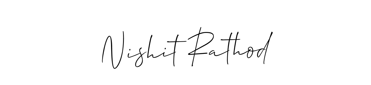 Here are the top 10 professional signature styles for the name Nishit Rathod. These are the best autograph styles you can use for your name. Nishit Rathod signature style 2 images and pictures png