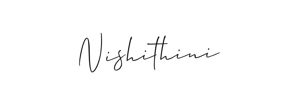 Similarly Allison_Script is the best handwritten signature design. Signature creator online .You can use it as an online autograph creator for name Nishithini. Nishithini signature style 2 images and pictures png