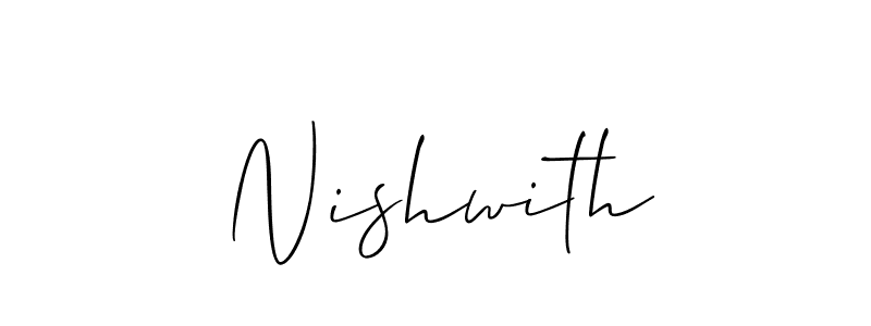 Here are the top 10 professional signature styles for the name Nishwith. These are the best autograph styles you can use for your name. Nishwith signature style 2 images and pictures png