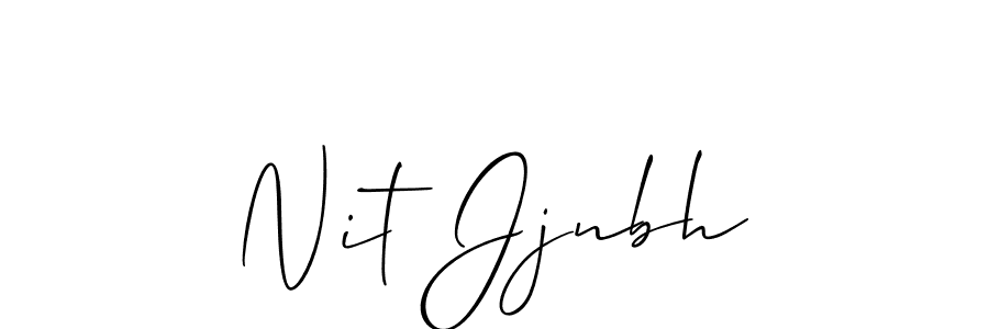 Once you've used our free online signature maker to create your best signature Allison_Script style, it's time to enjoy all of the benefits that Nit Jjnbh name signing documents. Nit Jjnbh signature style 2 images and pictures png