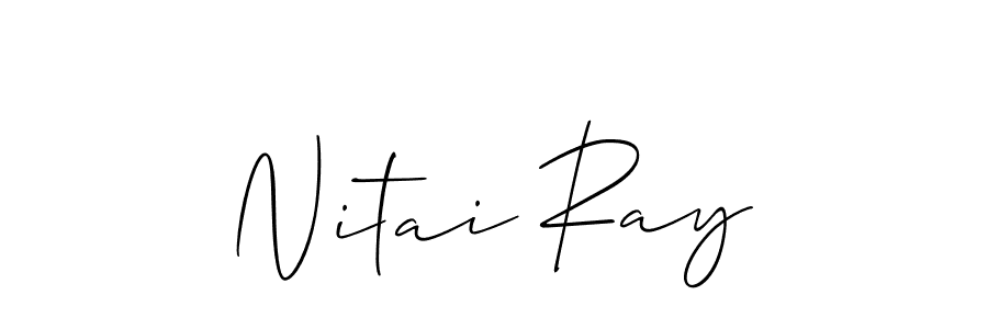 It looks lik you need a new signature style for name Nitai Ray. Design unique handwritten (Allison_Script) signature with our free signature maker in just a few clicks. Nitai Ray signature style 2 images and pictures png