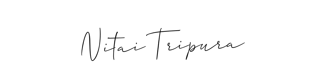 See photos of Nitai Tripura official signature by Spectra . Check more albums & portfolios. Read reviews & check more about Allison_Script font. Nitai Tripura signature style 2 images and pictures png