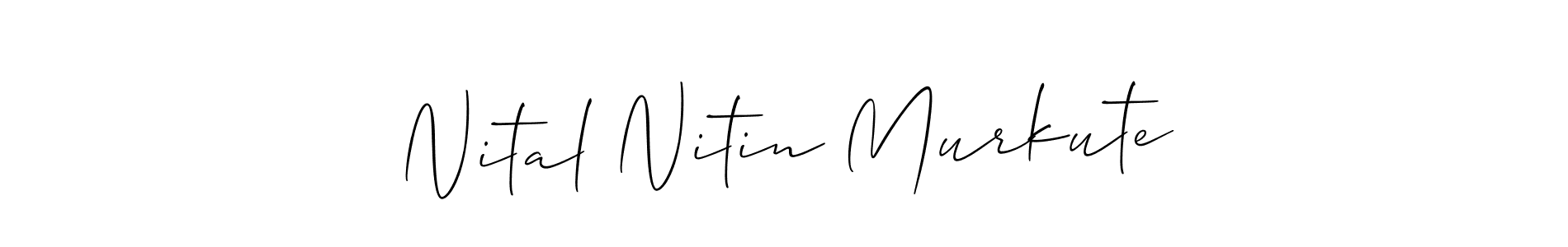Here are the top 10 professional signature styles for the name Nital Nitin Murkute. These are the best autograph styles you can use for your name. Nital Nitin Murkute signature style 2 images and pictures png