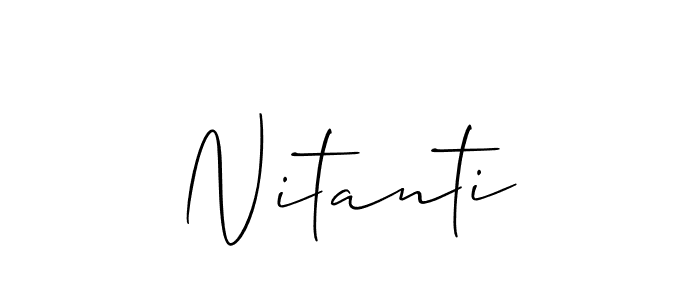 Here are the top 10 professional signature styles for the name Nitanti. These are the best autograph styles you can use for your name. Nitanti signature style 2 images and pictures png