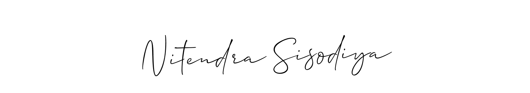 Here are the top 10 professional signature styles for the name Nitendra Sisodiya. These are the best autograph styles you can use for your name. Nitendra Sisodiya signature style 2 images and pictures png