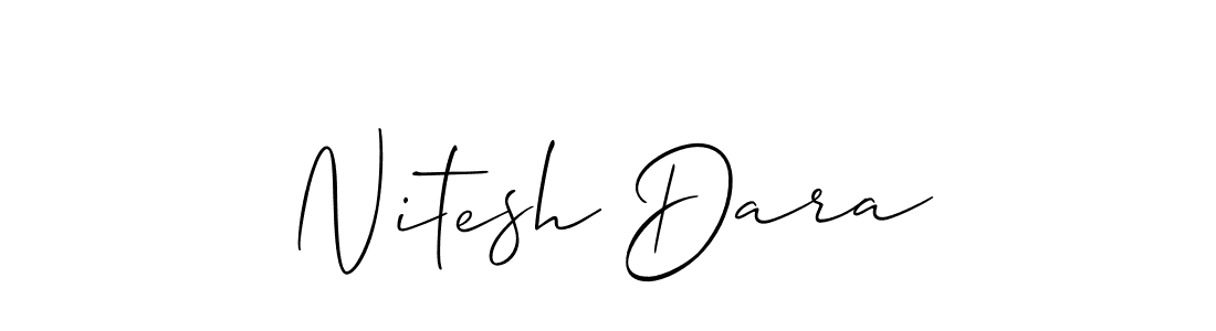 Once you've used our free online signature maker to create your best signature Allison_Script style, it's time to enjoy all of the benefits that Nitesh Dara name signing documents. Nitesh Dara signature style 2 images and pictures png
