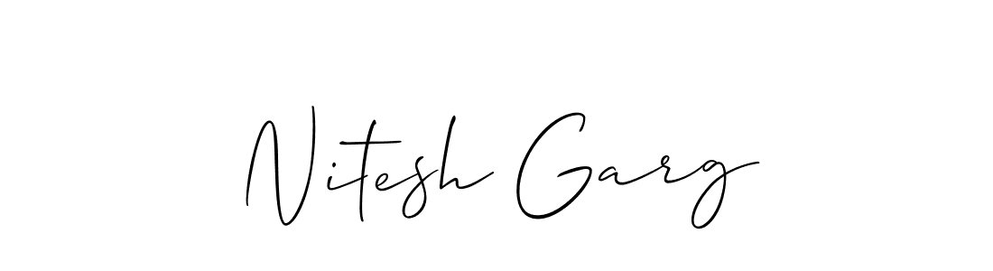 Here are the top 10 professional signature styles for the name Nitesh Garg. These are the best autograph styles you can use for your name. Nitesh Garg signature style 2 images and pictures png