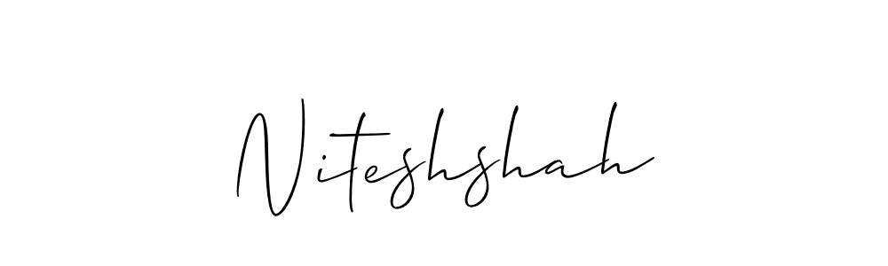 This is the best signature style for the Niteshshah name. Also you like these signature font (Allison_Script). Mix name signature. Niteshshah signature style 2 images and pictures png