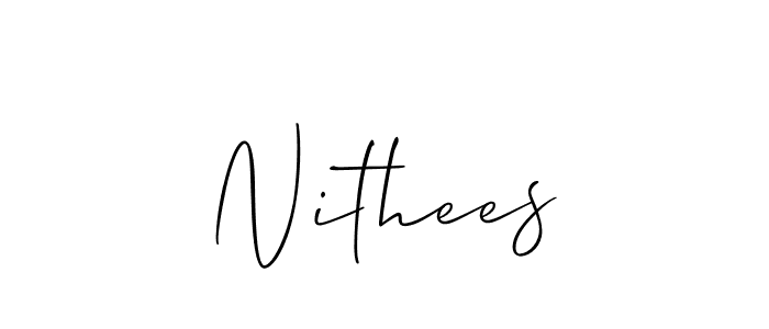 Similarly Allison_Script is the best handwritten signature design. Signature creator online .You can use it as an online autograph creator for name Nithees. Nithees signature style 2 images and pictures png