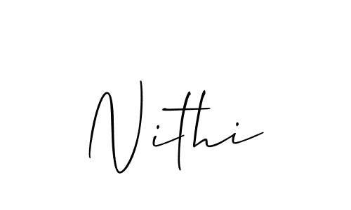 How to Draw Nithi signature style? Allison_Script is a latest design signature styles for name Nithi. Nithi signature style 2 images and pictures png