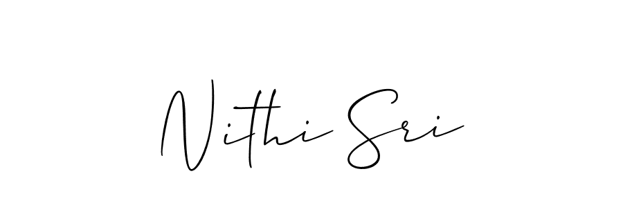 Make a beautiful signature design for name Nithi Sri. Use this online signature maker to create a handwritten signature for free. Nithi Sri signature style 2 images and pictures png