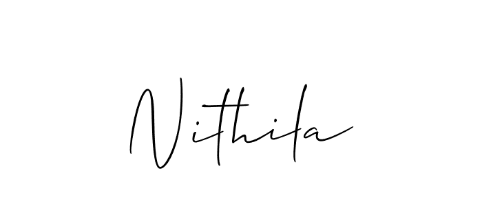 Here are the top 10 professional signature styles for the name Nithila. These are the best autograph styles you can use for your name. Nithila signature style 2 images and pictures png