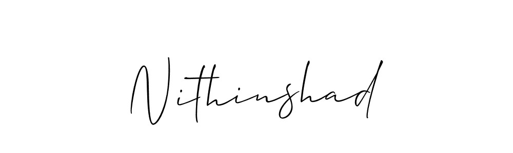 You can use this online signature creator to create a handwritten signature for the name Nithinshad. This is the best online autograph maker. Nithinshad signature style 2 images and pictures png