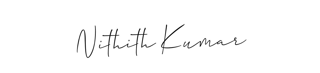 See photos of Nithith Kumar official signature by Spectra . Check more albums & portfolios. Read reviews & check more about Allison_Script font. Nithith Kumar signature style 2 images and pictures png