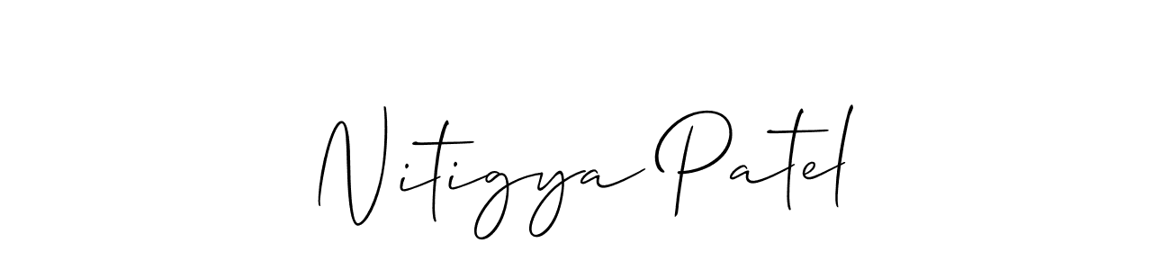 Here are the top 10 professional signature styles for the name Nitigya Patel. These are the best autograph styles you can use for your name. Nitigya Patel signature style 2 images and pictures png