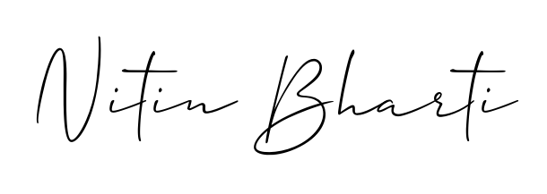 If you are searching for the best signature style for your name Nitin Bharti, here we have designed multiple signature styles using Allison_Script. Nitin Bharti signature style 2 images and pictures png