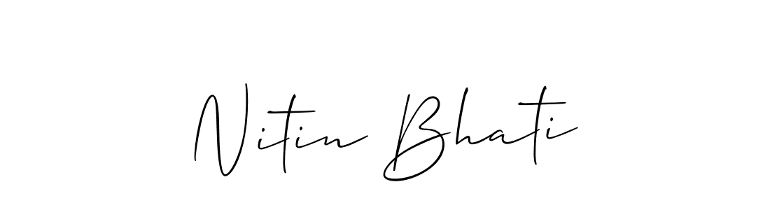 See photos of Nitin Bhati official signature by Spectra . Check more albums & portfolios. Read reviews & check more about Allison_Script font. Nitin Bhati signature style 2 images and pictures png