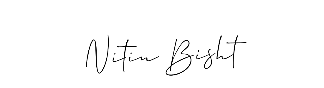 See photos of Nitin Bisht official signature by Spectra . Check more albums & portfolios. Read reviews & check more about Allison_Script font. Nitin Bisht signature style 2 images and pictures png