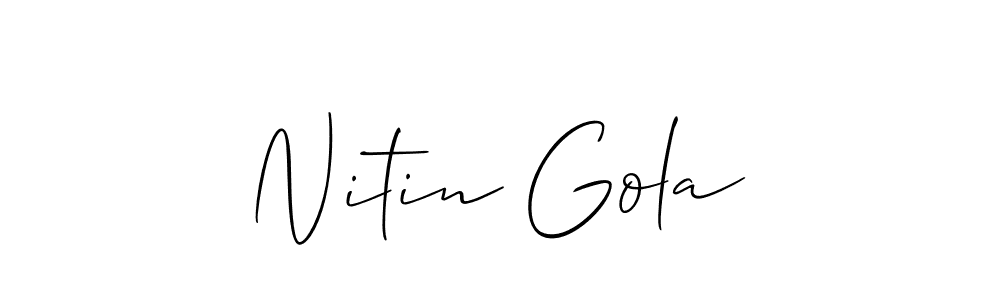 See photos of Nitin Gola official signature by Spectra . Check more albums & portfolios. Read reviews & check more about Allison_Script font. Nitin Gola signature style 2 images and pictures png