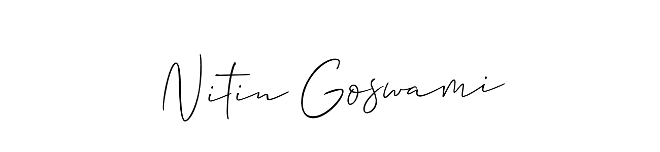 See photos of Nitin Goswami official signature by Spectra . Check more albums & portfolios. Read reviews & check more about Allison_Script font. Nitin Goswami signature style 2 images and pictures png