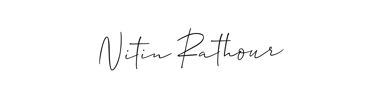 Once you've used our free online signature maker to create your best signature Allison_Script style, it's time to enjoy all of the benefits that Nitin Rathour name signing documents. Nitin Rathour signature style 2 images and pictures png