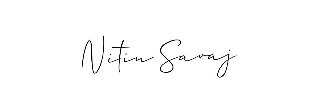 Once you've used our free online signature maker to create your best signature Allison_Script style, it's time to enjoy all of the benefits that Nitin Savaj name signing documents. Nitin Savaj signature style 2 images and pictures png