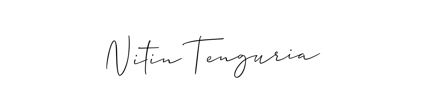 Once you've used our free online signature maker to create your best signature Allison_Script style, it's time to enjoy all of the benefits that Nitin Tenguria name signing documents. Nitin Tenguria signature style 2 images and pictures png