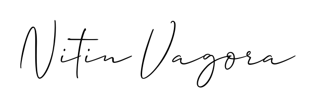 Generate high-definition signature styles for Nitin Vagora. The Allison_Script typeface ensures crisp legibility and sophisticated design. Nitin Vagora signature style 2 images and pictures png
