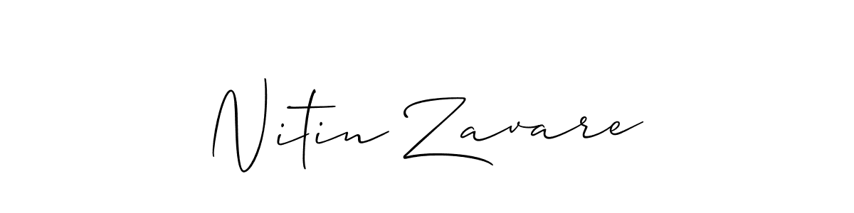 Once you've used our free online signature maker to create your best signature Allison_Script style, it's time to enjoy all of the benefits that Nitin Zavare name signing documents. Nitin Zavare signature style 2 images and pictures png