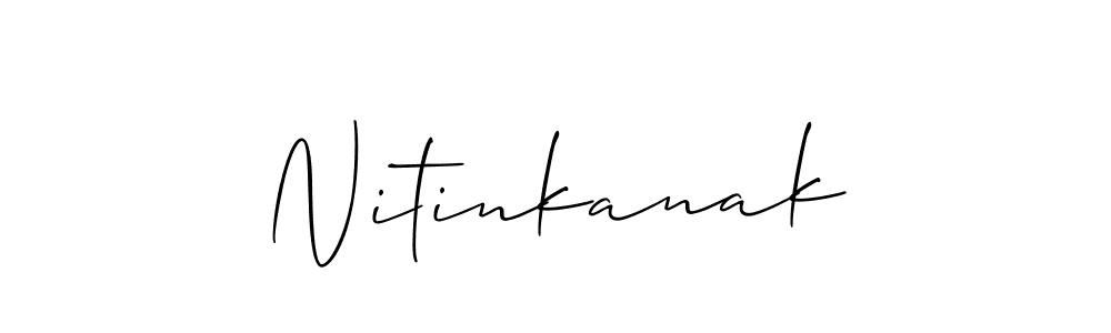 This is the best signature style for the Nitinkanak name. Also you like these signature font (Allison_Script). Mix name signature. Nitinkanak signature style 2 images and pictures png