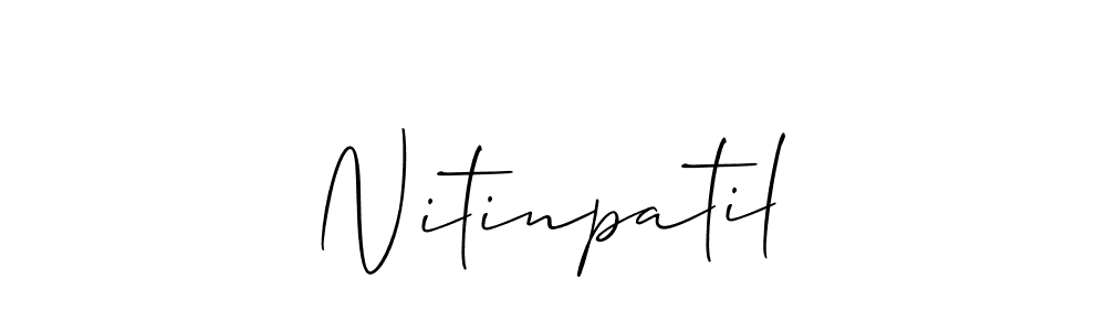 Once you've used our free online signature maker to create your best signature Allison_Script style, it's time to enjoy all of the benefits that Nitinpatil name signing documents. Nitinpatil signature style 2 images and pictures png