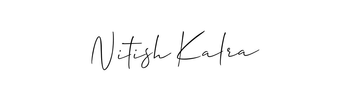 This is the best signature style for the Nitish Kalra name. Also you like these signature font (Allison_Script). Mix name signature. Nitish Kalra signature style 2 images and pictures png
