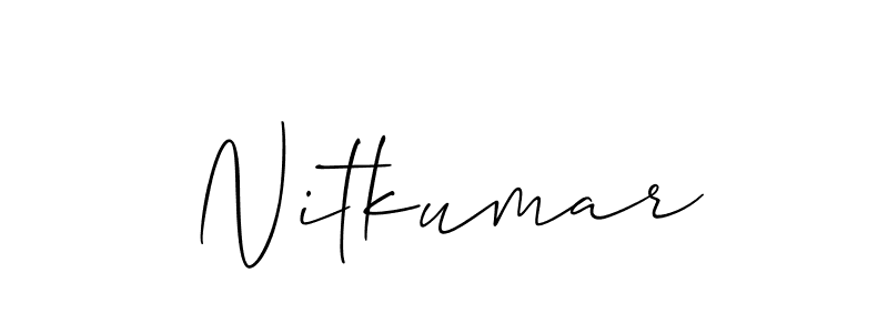 Here are the top 10 professional signature styles for the name Nitkumar. These are the best autograph styles you can use for your name. Nitkumar signature style 2 images and pictures png
