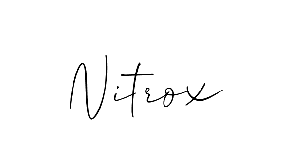 You can use this online signature creator to create a handwritten signature for the name Nitrox. This is the best online autograph maker. Nitrox signature style 2 images and pictures png