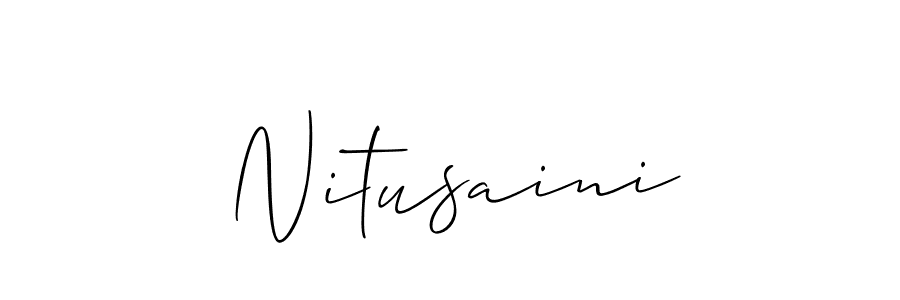 Check out images of Autograph of Nitusaini name. Actor Nitusaini Signature Style. Allison_Script is a professional sign style online. Nitusaini signature style 2 images and pictures png