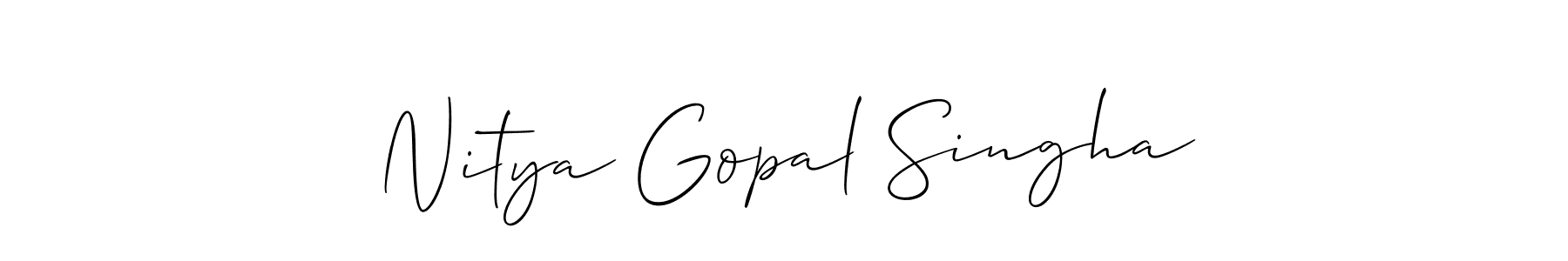 You can use this online signature creator to create a handwritten signature for the name Nitya Gopal Singha. This is the best online autograph maker. Nitya Gopal Singha signature style 2 images and pictures png