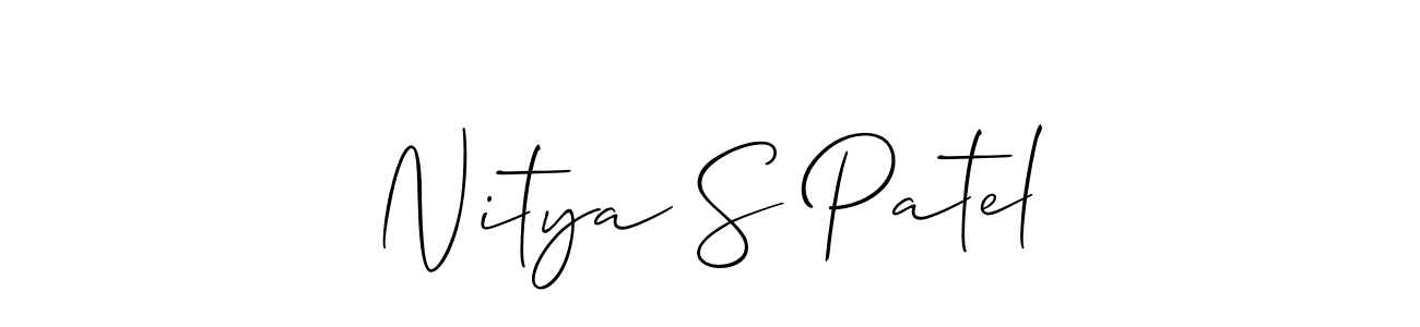 Check out images of Autograph of Nitya S Patel name. Actor Nitya S Patel Signature Style. Allison_Script is a professional sign style online. Nitya S Patel signature style 2 images and pictures png