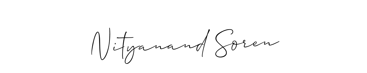 This is the best signature style for the Nityanand Soren name. Also you like these signature font (Allison_Script). Mix name signature. Nityanand Soren signature style 2 images and pictures png