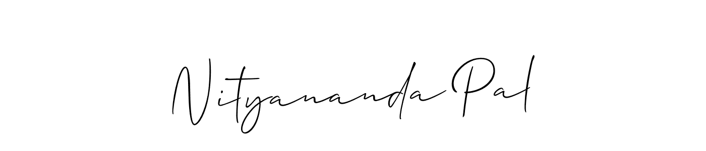 Nityananda Pal stylish signature style. Best Handwritten Sign (Allison_Script) for my name. Handwritten Signature Collection Ideas for my name Nityananda Pal. Nityananda Pal signature style 2 images and pictures png