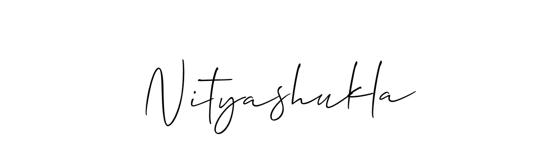 Nityashukla stylish signature style. Best Handwritten Sign (Allison_Script) for my name. Handwritten Signature Collection Ideas for my name Nityashukla. Nityashukla signature style 2 images and pictures png