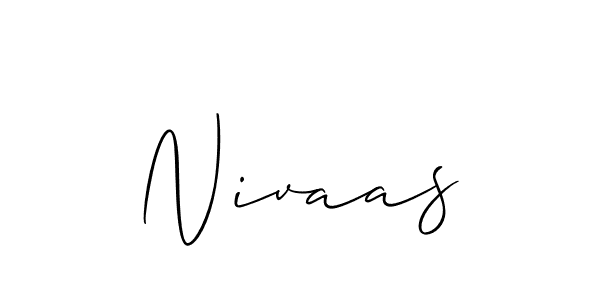 Make a short Nivaas signature style. Manage your documents anywhere anytime using Allison_Script. Create and add eSignatures, submit forms, share and send files easily. Nivaas signature style 2 images and pictures png