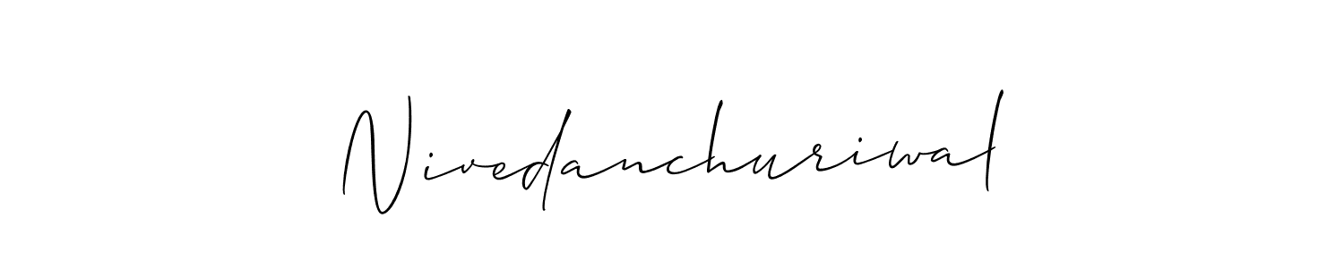 Check out images of Autograph of Nivedanchuriwal name. Actor Nivedanchuriwal Signature Style. Allison_Script is a professional sign style online. Nivedanchuriwal signature style 2 images and pictures png