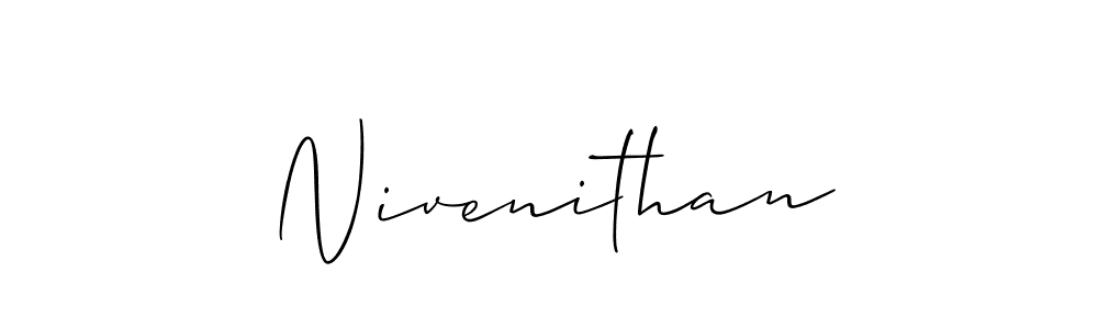 Once you've used our free online signature maker to create your best signature Allison_Script style, it's time to enjoy all of the benefits that Nivenithan name signing documents. Nivenithan signature style 2 images and pictures png