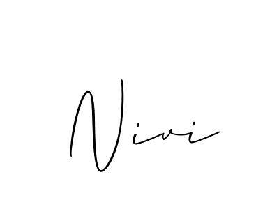 Here are the top 10 professional signature styles for the name Nivi. These are the best autograph styles you can use for your name. Nivi signature style 2 images and pictures png