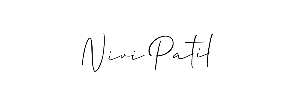 Check out images of Autograph of Nivi Patil name. Actor Nivi Patil Signature Style. Allison_Script is a professional sign style online. Nivi Patil signature style 2 images and pictures png