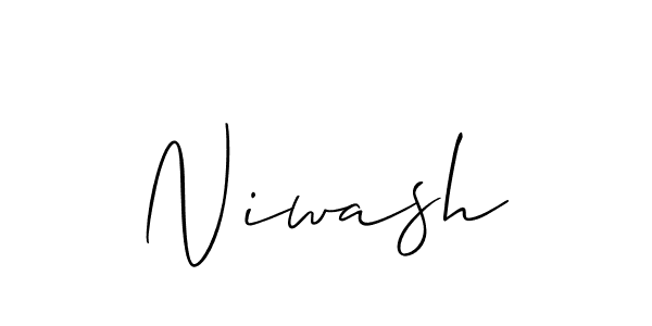 It looks lik you need a new signature style for name Niwash. Design unique handwritten (Allison_Script) signature with our free signature maker in just a few clicks. Niwash signature style 2 images and pictures png