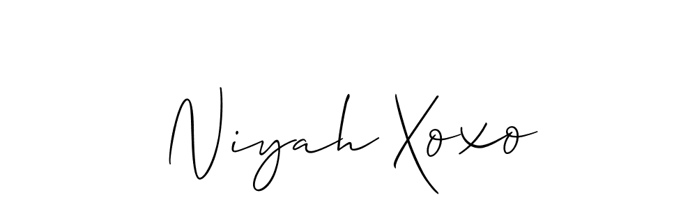 You can use this online signature creator to create a handwritten signature for the name Niyah Xoxo. This is the best online autograph maker. Niyah Xoxo signature style 2 images and pictures png